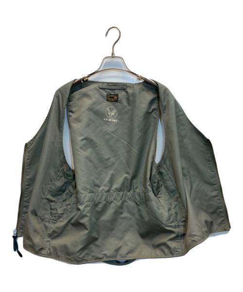 US AIR FORCE（ユーエスエアフォース）US AIR FORCE (US空軍) E-1 ラジオベスト オリーブ サイズ:Lの古着・服飾アイテム