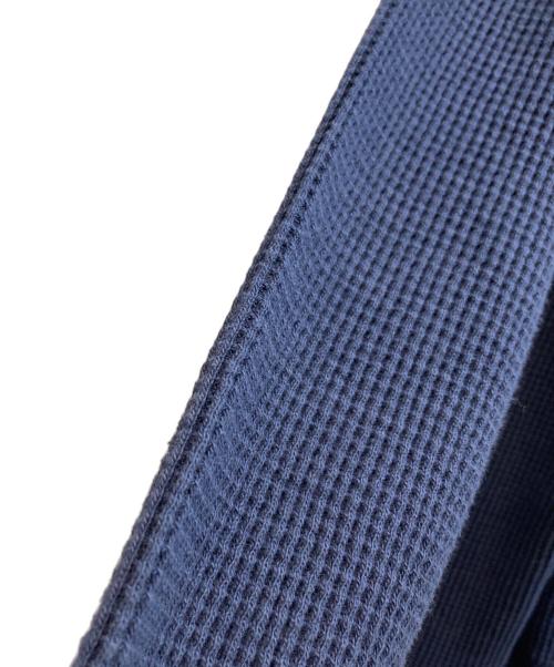 nanamica（ナナミカ）nanamica (ナナミカ) 長袖ワッフルカットソー ネイビー サイズ:Sの古着・服飾アイテム