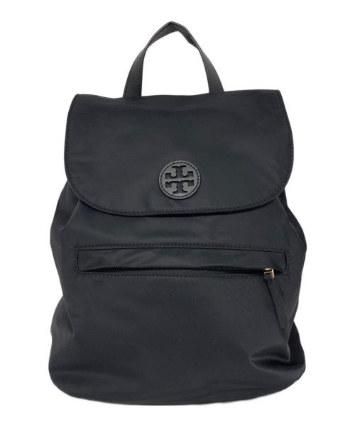 TORY BURCH（トリーバーチ）TORY BURCH (トリーバーチ) ナイロンリュック ブラックの古着・服飾アイテム