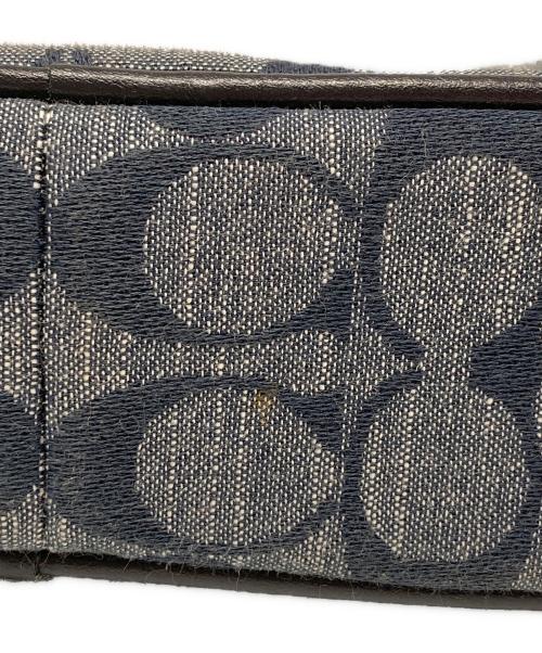 COACH（コーチ）COACH (コーチ) シグネチャーミニカメラバッグ インディゴの古着・服飾アイテム