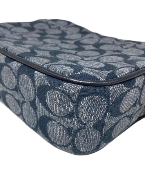 COACH（コーチ）COACH (コーチ) シグネチャーミニカメラバッグ インディゴの古着・服飾アイテム