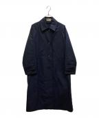 JOURNAL STANDARD relumeジャーナルスタンダード レリューム）の古着「スーピマコットンステンカラーコート」｜ネイビー
