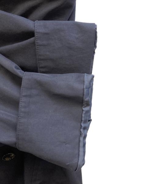 JOURNAL STANDARD relume（ジャーナルスタンダード レリューム）JOURNAL STANDARD relume (ジャーナルスタンダード レリューム) スーピマコットンステンカラーコート ネイビー サイズ:36の古着・服飾アイテム