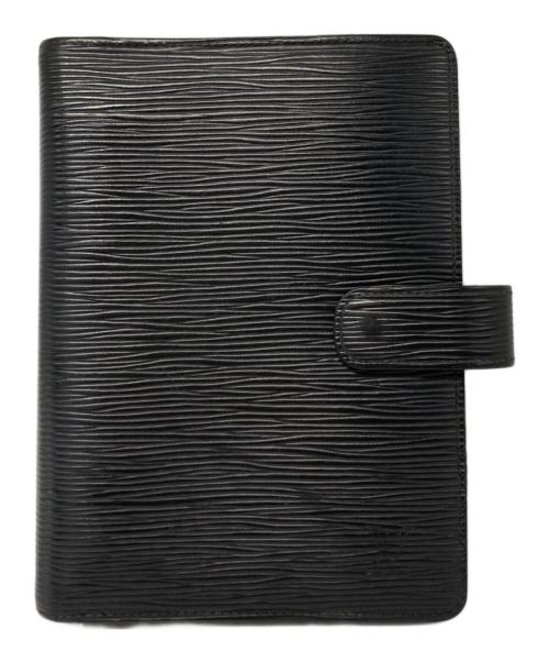LOUIS VUITTON（ルイ ヴィトン）LOUIS VUITTON (ルイ ヴィトン) 手帳カバー ブラックの古着・服飾アイテム