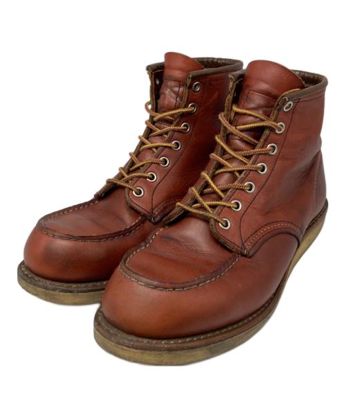 RED WING（レッドウィング）RED WING (レッドウィング) 6-inch Classic Moc ブラウン サイズ:US8 1/2の古着・服飾アイテム