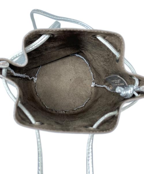 MARCO MASI（マルコマージ）MARCO MASI (マルコマージ) 巾着ショルダーバッグ シルバーの古着・服飾アイテム
