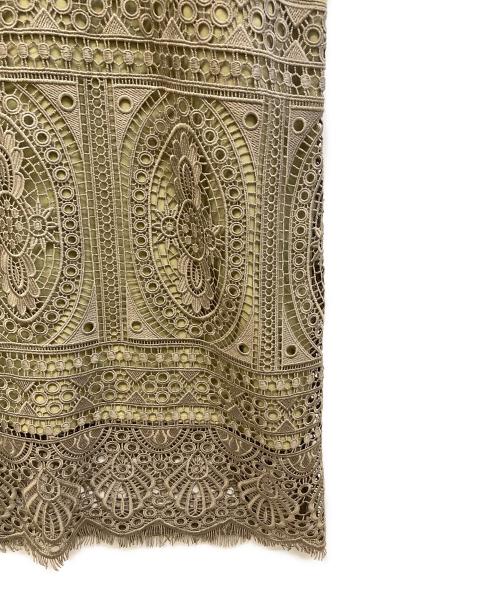 GRACE CONTINENTAL（（グレースコンチネンタル）GRACE CONTINENTAL (グレースコンチネンタル) ブラウスワンピース グリーン サイズ:36の古着・服飾アイテム