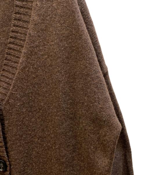 Acne studios（アクネ ストゥディオズ）ACNE STUDIOS (アクネ ストゥディオス) ニットカーディガン ブラウン サイズ:xxs/xsの古着・服飾アイテム