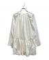 VERMEIL par iena (ヴェルメイユ パー イエナ) スパンマイクロピーチギャザーブラウス ホワイト サイズ:F：6000円