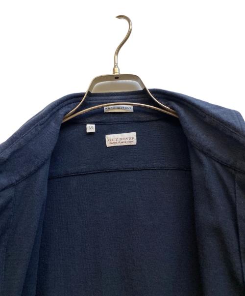 GUY ROVER（ギローバー）GUY ROVER (ギローバー) 鹿の子半袖シャツ ブラック サイズ:Mの古着・服飾アイテム