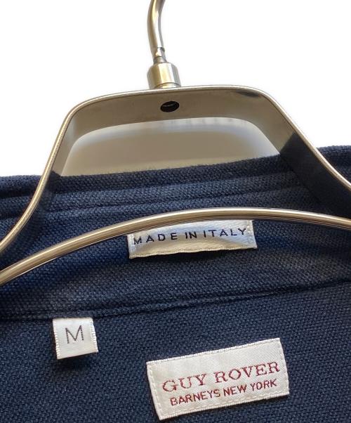 GUY ROVER（ギローバー）GUY ROVER (ギローバー) 鹿の子半袖シャツ ブラック サイズ:Mの古着・服飾アイテム