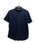 GUY ROVER（ギローバー）の古着「鹿の子半袖シャツ」｜ブラック