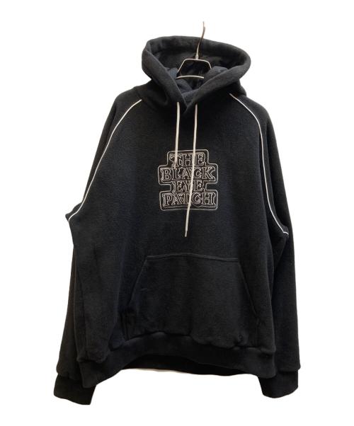 THE BLACK EYE PATCH（ブラックアイパッチ）THE BLACK EYE PATCH (ブラックアイパッチ) フリースパーカー ブラック サイズ:XLの古着・服飾アイテム