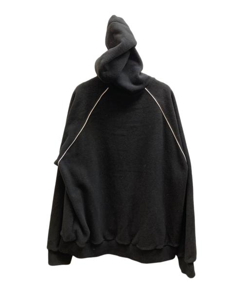 THE BLACK EYE PATCH（ブラックアイパッチ）THE BLACK EYE PATCH (ブラックアイパッチ) フリースパーカー ブラック サイズ:XLの古着・服飾アイテム