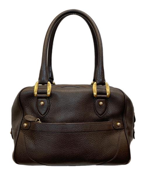 J&M DAVIDSON（ジェイ＆エム デヴィッドソン）J&M DAVIDSON (ジェイ＆エム デヴィッドソン) MINI MIA ボストンバッグ ブラウンの古着・服飾アイテム