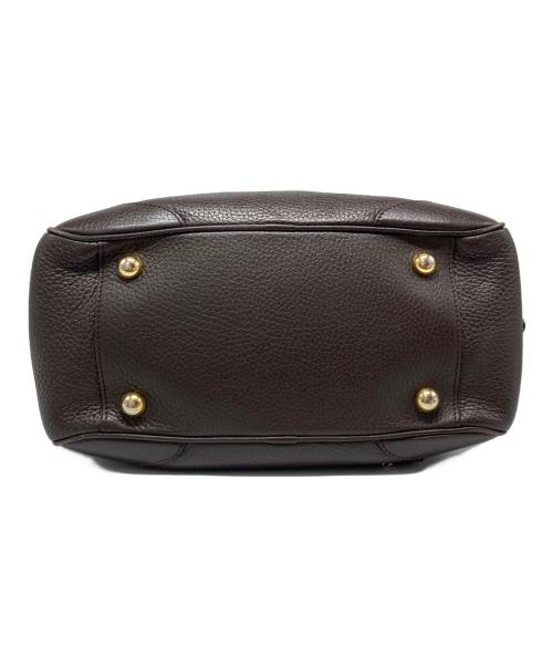 J&M DAVIDSON（ジェイ＆エム デヴィッドソン）J&M DAVIDSON (ジェイ＆エム デヴィッドソン) MINI MIA ボストンバッグ ブラウンの古着・服飾アイテム