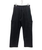 N.HOOLYWOODエヌ ハリウッド）の古着「スウェットカーゴパンツ」｜ブラック