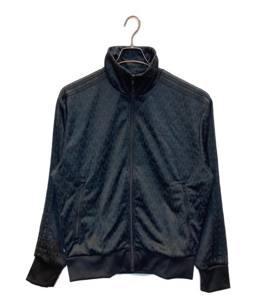 adidas Originals（アディダスオリジナル）adidas Originals (アディダスオリジナル) モノグラムトラックジャケット ブラック サイズ:XL 未使用品の古着・服飾アイテム