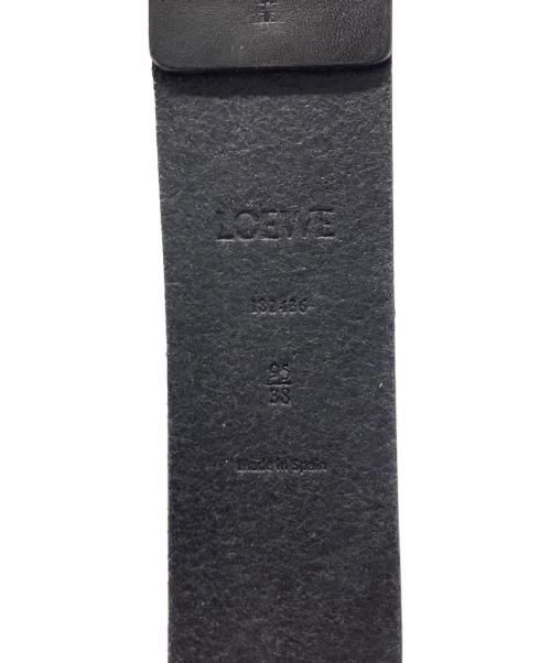 LOEWE（ロエベ）LOEWE (ロエベ) ベルト ブラック サイズ:95/38の古着・服飾アイテム