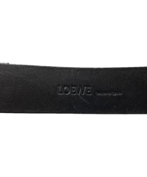 LOEWE（ロエベ）LOEWE (ロエベ) ベルト ブラック サイズ:95/38の古着・服飾アイテム