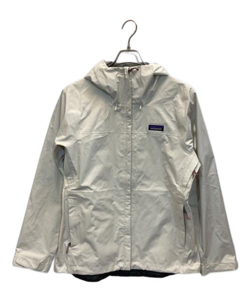Patagonia（パタゴニア）Patagonia (パタゴニア) トレントシェル3L・レイン・ジャケット ホワイト サイズ:Sの古着・服飾アイテム