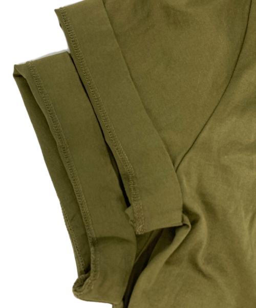 MONCLER（モンクレール）MONCLER (モンクレール) ワッペン刺繍Tシャツ カーキ サイズ:Lの古着・服飾アイテム