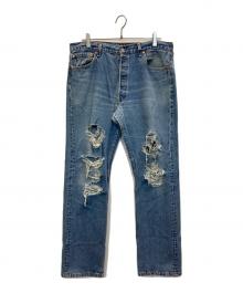 LEVI'S（リーバイス）の古着「501ダメージデニムパンツ」｜インディゴ