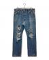 LEVI'S（リーバイス）の古着「501ダメージデニムパンツ」｜インディゴ