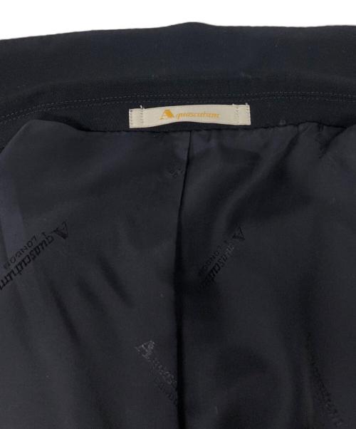 Aquascutum（アクアスキュータム）Aquascutum (アクアスキュータム) ダブルテーラードジャケット ネイビー サイズ:9の古着・服飾アイテム