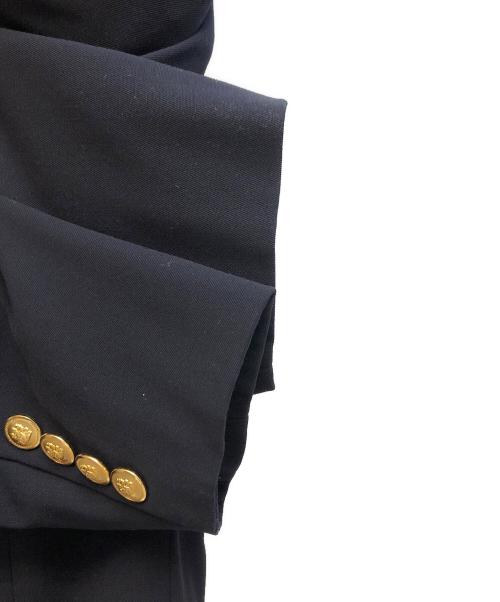 Aquascutum（アクアスキュータム）Aquascutum (アクアスキュータム) ダブルテーラードジャケット ネイビー サイズ:9の古着・服飾アイテム