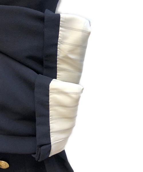 Aquascutum（アクアスキュータム）Aquascutum (アクアスキュータム) ダブルテーラードジャケット ネイビー サイズ:9の古着・服飾アイテム