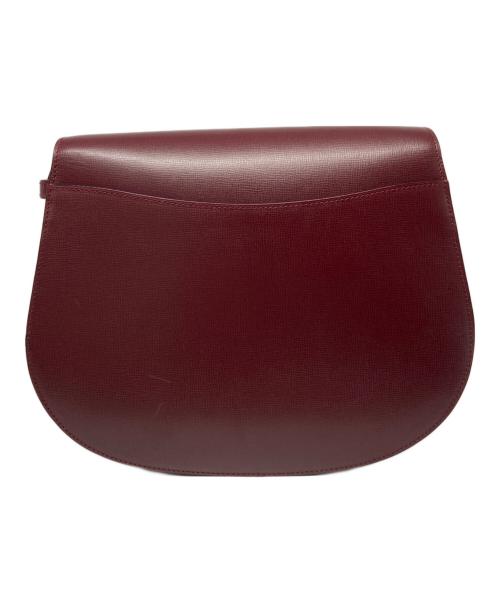 Cartier（カルティエ）Cartier (カルティエ) ショルダーバッグ ボルドーの古着・服飾アイテム