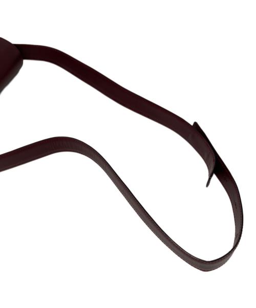 Cartier（カルティエ）Cartier (カルティエ) ショルダーバッグ ボルドーの古着・服飾アイテム