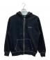 X-LARGE（エクストララージ）の古着「RHINESTONE OG ZIP HOODED SWEATSHIRT」｜ブラック