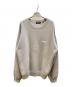 X-LARGE（エクストララージ）の古着「WINTER SLANTED OG CREWNECK KNIT TOP」｜グレー