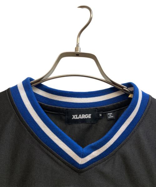 X-LARGE（エクストララージ）X-LARGE (エクストララージ) GAME SHIRT ブラック サイズ:Mの古着・服飾アイテム
