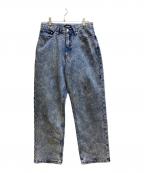 X-LARGEエクストララージ）の古着「CHEMICAL WIDE DENIM PANTS」｜インディゴ