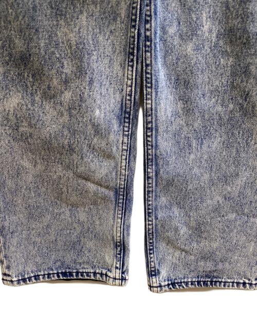 X-LARGE（エクストララージ）X-LARGE (エクストララージ) CHEMICAL WIDE DENIM PANTS インディゴ サイズ:30inchの古着・服飾アイテム