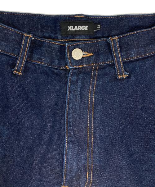 X-LARGE（エクストララージ）X-LARGE (エクストララージ) デニムカーゴショーツ インディゴ サイズ:32inchの古着・服飾アイテム