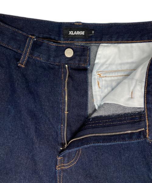 X-LARGE（エクストララージ）X-LARGE (エクストララージ) デニムカーゴショーツ インディゴ サイズ:32inchの古着・服飾アイテム