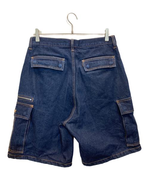 X-LARGE（エクストララージ）X-LARGE (エクストララージ) デニムカーゴショーツ インディゴ サイズ:32inchの古着・服飾アイテム