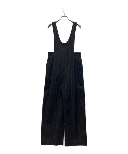 CLANE（クラネ）CLANE (クラネ) DEEP U NECK SALOPETTE ブラックの古着・服飾アイテム