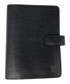 LOUIS VUITTONルイ ヴィトン）の古着「アジェンダPM エピ・エレクトリック」｜ブラック