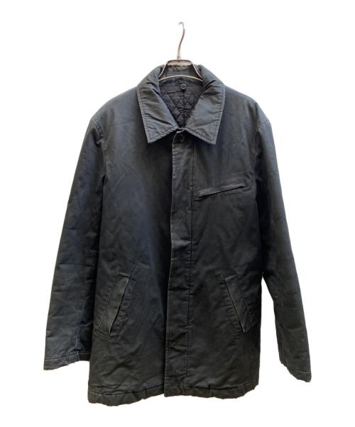 COMME des GARCONS HOMME（コムデギャルソン オム）COMME des GARCONS HOMME (コムデギャルソン オム) ライナー付ステンカラーコート ブラック サイズ:Ｍの古着・服飾アイテム
