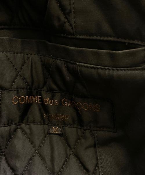 COMME des GARCONS HOMME（コムデギャルソン オム）COMME des GARCONS HOMME (コムデギャルソン オム) ライナー付ステンカラーコート ブラック サイズ:Ｍの古着・服飾アイテム