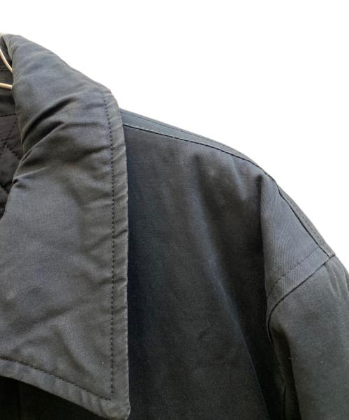 COMME des GARCONS HOMME（コムデギャルソン オム）COMME des GARCONS HOMME (コムデギャルソン オム) ライナー付ステンカラーコート ブラック サイズ:Ｍの古着・服飾アイテム
