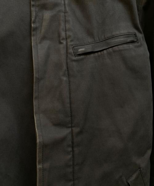 COMME des GARCONS HOMME（コムデギャルソン オム）COMME des GARCONS HOMME (コムデギャルソン オム) ライナー付ステンカラーコート ブラック サイズ:Ｍの古着・服飾アイテム