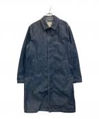 MACKINTOSHマッキントッシュ）の古着「デニムステンカラーコート」｜インディゴ