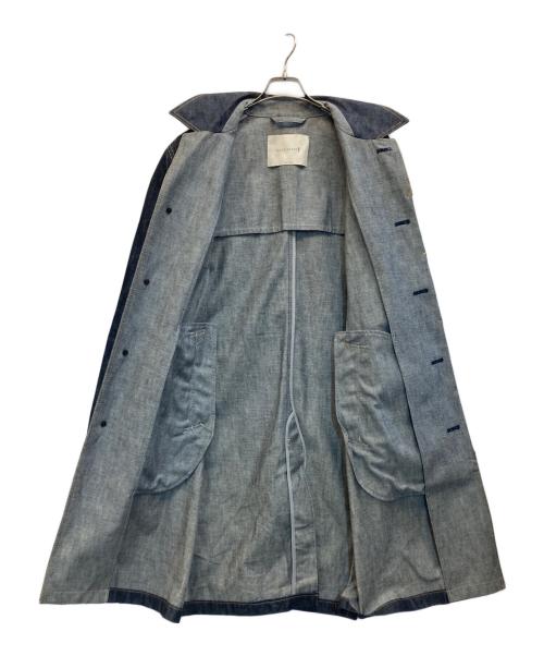 MACKINTOSH（マッキントッシュ）MACKINTOSH (マッキントッシュ) デニムステンカラーコート インディゴ サイズ:42の古着・服飾アイテム