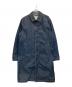 MACKINTOSH（マッキントッシュ）の古着「デニムステンカラーコート」｜インディゴ